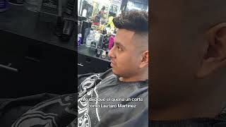 Degradado alto como Lautaro Martínez 💈💈 barbero barberosdelmundo menshaircut fade barberias [upl. by Althea]