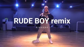 HY dance studio  Rihanna  Rude Boy remix  Whatdowwari choreography [upl. by Shields]