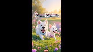 Puppy Playtime  Animated Songs thedogs [upl. by Esinnej]