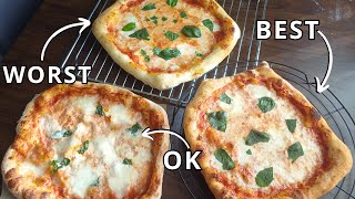 I Made 3 Neapolitan Pizzas to see what works [upl. by Noami840]