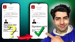 How to Validate Digital Signature in Mobile  PDF Signature Validation in Mobile [upl. by Ssepmet667]