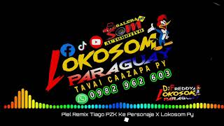 💯♥Piel Remix Tiago PZK Ke personajes X Lokosom Paraguay 🇳🇱№¿👑 [upl. by Nirroc]