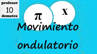 Movimiento ondulatorio Distancia entre dos puntos apartado a [upl. by Samson]