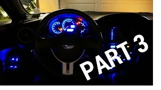 BRZ LED INTERIOR LIGHT CONVERSION PART THREE [upl. by Apthorp43]