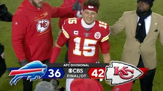 Chiefs vs Bills INSANE ENDING Final Minute  Game Winning Overtime Drive [upl. by Acinyt]