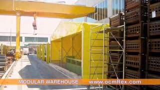 Temporary Warehousing Industrial Tents  Fixed  Retractable Freestanding Warehouses [upl. by Fara]