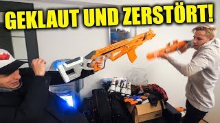 Rewi klaut meine NerfGun amp zerstört mein Lebkuchenhaus [upl. by Xylina662]