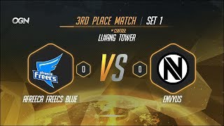 AFBlue vs EnVyUs Part 13  OGN OW APEX Season 3 3rd Place [upl. by Oirottiv]