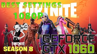 Fortnite NEW SEASON  GTX 1060 6GB  BEST Settings  1080p [upl. by Adaynek26]