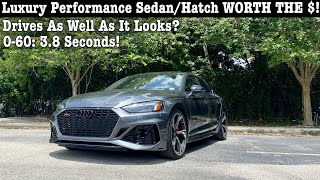 2022 Audi RS5 SportBack TEST DRIVEFULL REVIEW [upl. by Aninad]