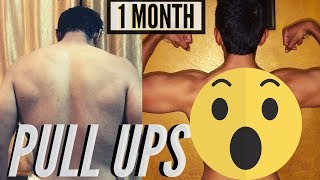 I did 50 PULL UPS everyday for 30 days CHALLENGE [upl. by Bamby]