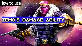 Ranking Up Baron Zemo and Showing You his Best Damage Ability  Marvel Contest of Champions  MCOC [upl. by Itteb574]