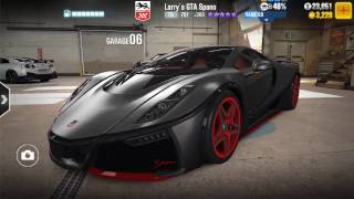 GTA Spano tune CSR2  Larrys 5 star GTA Spano [upl. by Harriet]