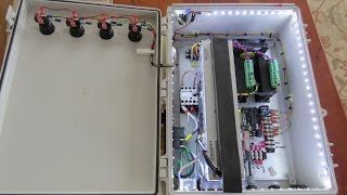 2 Axis GRBL Control Box For A CNC Lathe Build [upl. by Hterag]