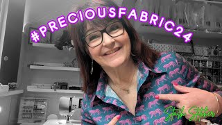 Pattern Matched My Precious Fabric Shirt preciousfabric24 fridaysews Vlog 58 [upl. by Anelem]