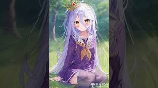 20230821【AI 繪圖】白NO GAME NO LIFE 遊戲人生 [upl. by Wilton677]