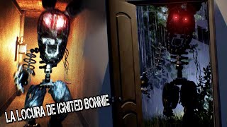 CREEPYPASTA DE LOS FANGAMES DE FNAF LA LOCURA DE IGNITED BONNIE [upl. by Anidualc]