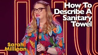 How To Describe A Sanitary Towel  Sarah Millican [upl. by Sagerman710]