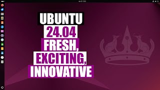 A Quick Look At Ubuntu 2404 LTS quotNoble Numbatquot [upl. by Adas]