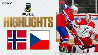 Czechia vs Norway FULL HIGHLIGHTS  2024 World Junior Championship [upl. by Nylyoj290]