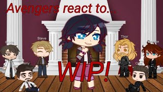 Avengers react to MarinetteLadybug MLB  075 speed  Gcrv Read Description [upl. by Sherard405]