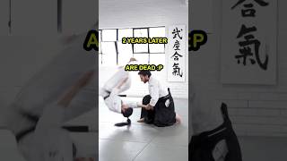 My leg’s predicament is extreme with falling… martialarts martialartstraining aikido [upl. by Atinhoj]