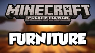 MrCrayfishs Furniture Mod Update 23  MCPE [upl. by Enitsenre]