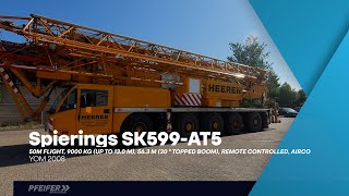 Spierings SK599AT5 2008 [upl. by Ahsikrats]