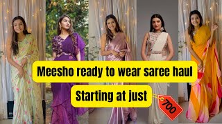 Meesho Ready To Wear Lehenga For Shadi Sangeet Reception Night  Ready To Wear Lehenga Review [upl. by Ettevol]