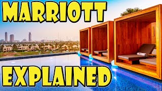 The COMPLETE GUIDE to Marriott Hotel Brands [upl. by Assirroc662]