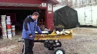 CountyLine 22 Ton Log Splitter Review [upl. by Bobina]