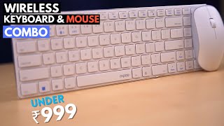 Top 5 Best Wireless Keyboard And Mouse Combo Under 1000  Wireless Keyboard amp Mouse Combo in 2024 [upl. by Ellirehs369]