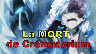 La mort de Crématorium  My Hero Academia épisode 19 saison 7 [upl. by Annam786]