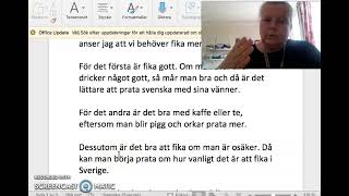 Sfi kurs D svenska som andraspråk argumenterande text [upl. by Eila771]