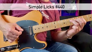 Learn This Easy Pentatonic Lick…Read Description [upl. by Antonina]