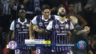 TOULOUSE 20 PSG  PARIS CHUTE FACE A LOPPORTUNISME DE DUPRAZ [upl. by Edwin]