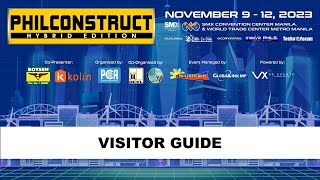 Philconstruct Manila Visitor Guide [upl. by Gabriella]