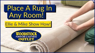 How to Place a Rug in a Living Room Bedroom amp Dining Room [upl. by Jacoby]