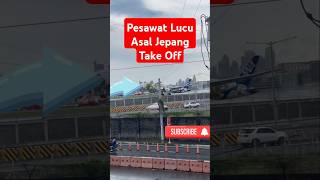 Funny Plane from Japan Takes Offshorts plane laguviraltiktok trending [upl. by Scarlett]