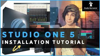 How To Install Presonus Studio One 5 In FOUR Easy Steps [upl. by Leahcimed]