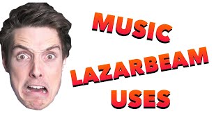 ALL THE MUSIC LAZARBEAM USES IN HIS VIDEOS [upl. by Cralg291]