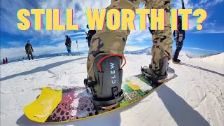 CLEW Long Term Snowboard Binding Review [upl. by Ogilvie]