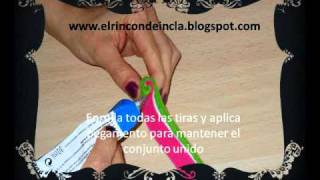 Tutorial broche de fieltro piruleta [upl. by Eynaffit]