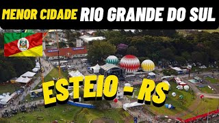 CONHEÇA A MENOR CIDADE DO RIO GRANDE DO SUL  ESTEIO [upl. by Tiossem472]