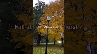 Fall at UMass Amherst [upl. by Enneyehs333]