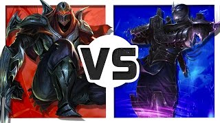 Zed vs Shen Rap Battle [upl. by Nitfa264]