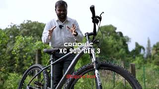 Cradiac XC900 Gen 3 Best MTBs in India Top Selling 24 Gear Cycle Bicyclekart Kerala [upl. by Atiral]