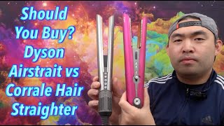 Should You Buy Dyson Airstrait vs Corrale Hair Straighter [upl. by Arreip]