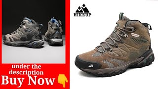 Boot Men Outdoor Hiking Boots Suede High Top Trekking Men Shoes Rainproof Tactical Combat Military [upl. by Rolyat]