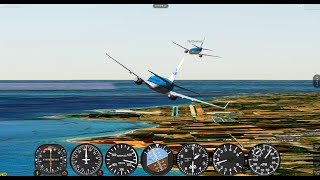 GeoFS Multiplayer B737 Approach And Landing Featuring Benuel [upl. by Erund]